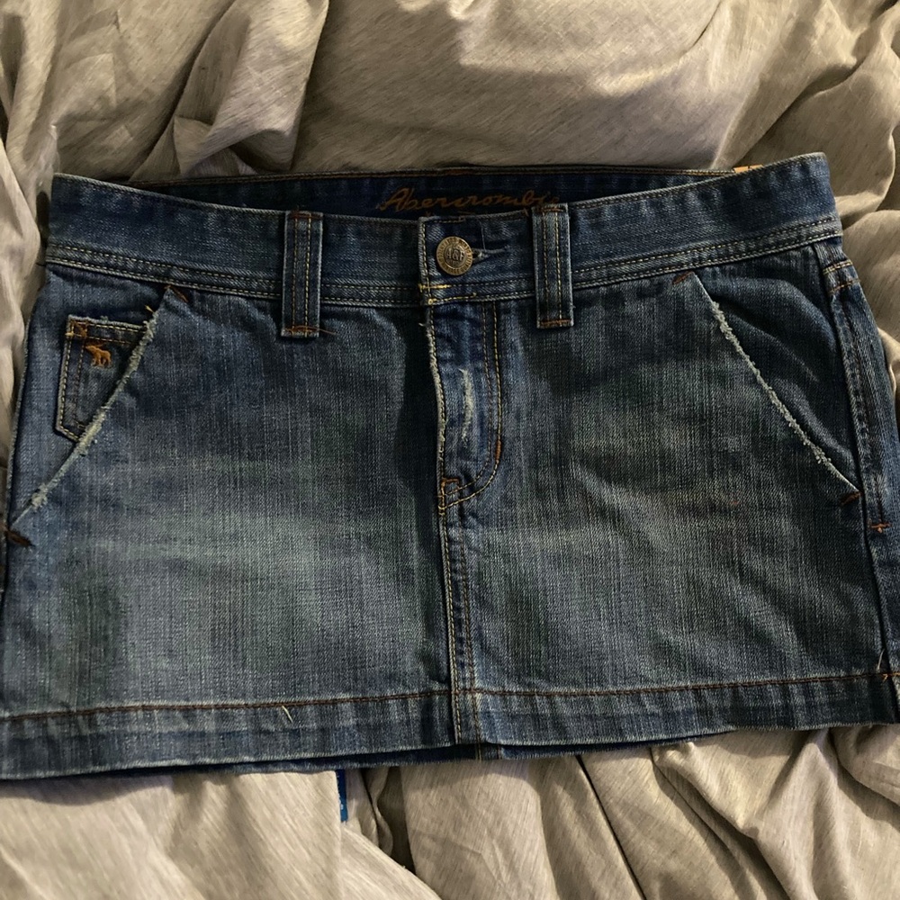 NWT y2k denim mini skirt
